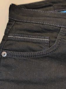 Black Denim Shorts