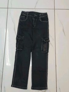 Boys Black Jeans Pent