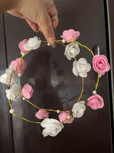 Floral Headband with Pearls| Any one