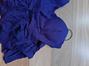Purple Peplum top