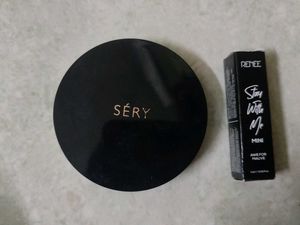 Sery Compact & Renee Mini Lipstick