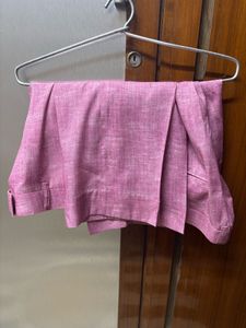 Men's Pink Button-Up Shirt &amp; Pant
