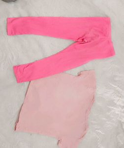 Very Cute N Beautiful Mickey Top With Leggings