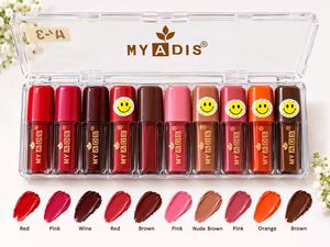 MY ADS 10-Piece Liquid Lipstick Set