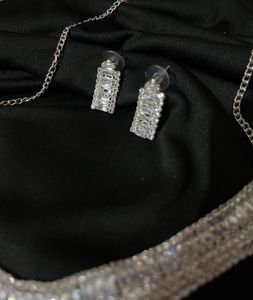 AD Necklace Set FrenchRetro Simple