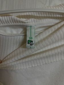 newme white off shoulder top