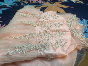 Princess Pink Flower Girl Dress