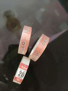 3 crystal clear Tape, New