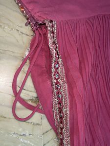 Embroidered naira cut sharara set