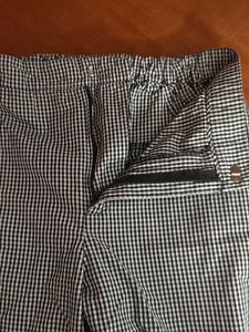 Chic Gingham Flared Bottom Pants