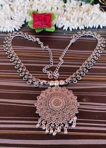 Boho Mandala Statement Necklace