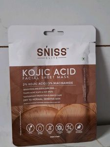 Sniss Elite Kojic Acid Facial Sheet Mask (20ml) |