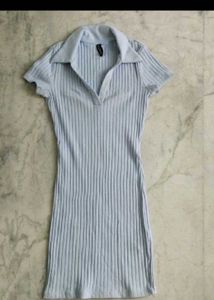 H&amp;M Sale  BabyBlue 🍒Jersy Bodycon Dress