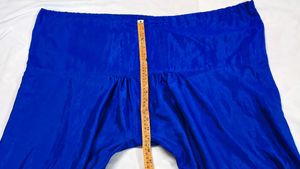 Royal Blue Chudidar Pants shinning look