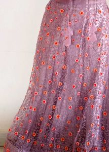 🪻 Beautiful Floral Embroidered Lehenga Choli