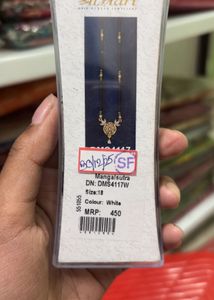 Elegant Gold Mangalsutra with CZ Stones