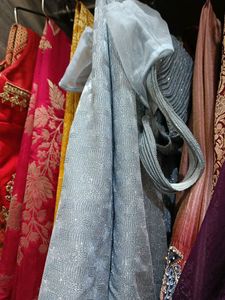 Drape Saree Modern Blouse
