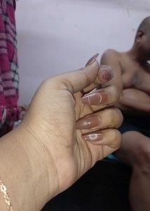 Nude Almond Press On Nails