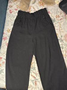 Stylish Black Wide Leg Pants