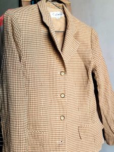 Imported blazer coat