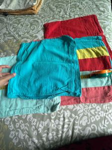 Colorful Striped Cushion Covers (Set of 4)