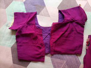 party wear, purple 💜💜 colour sare