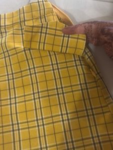 Plaid Mini Skirt