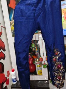 Beautiful Pant Flower Sequence Work