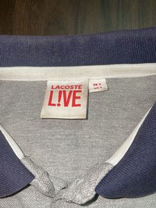 Lacoste Grey Polo T-Shirt