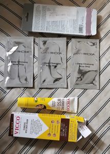 Vicco Turmeric Skin Cream & Nose Strips