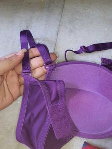 Two  Bras - Nude &amp; Purple