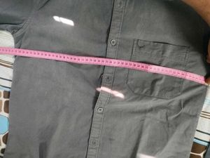 Men's Grey Casual Shirt