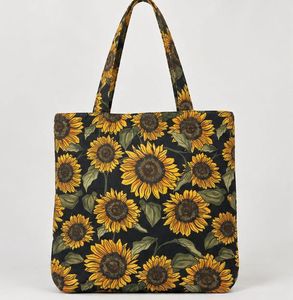 Sunflowers Y2K boho Print Tote Bag
