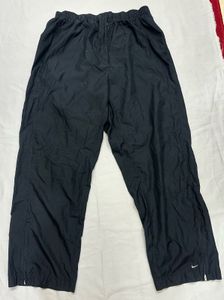 Nike Black Windbreaker Track Pants | Zip Ankle |
