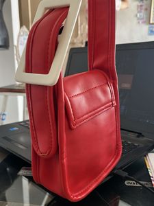 Chic Red Mini Handbag