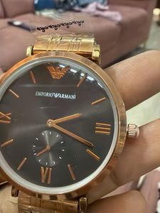 Emporio Armani Rose Gold Watch
