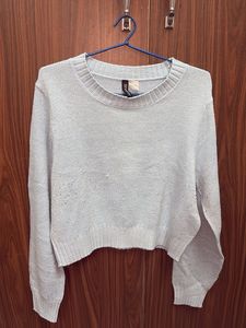 Light Blue Knit Sweater
