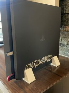 vertical stand and controller mount for ps4 slim