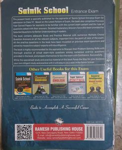 Sainik School &amp; RIMC Entrance Exam Books