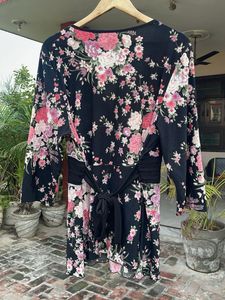 Floral Kimono Style Dress