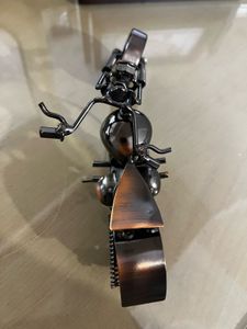 Unique Metal Motorcycle Decor