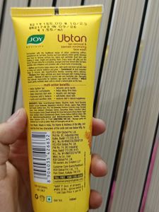 Joy Ubtan Face Wash