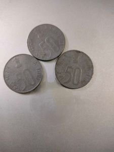 50 Paise Coins