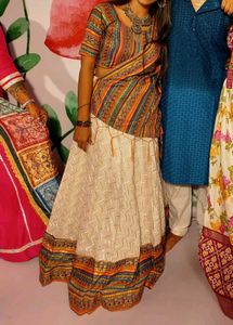 Sleeveless chaniya Choli Set