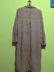 Striped Longline Shirt