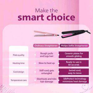 Philips Selfie Straightener Hair Styler