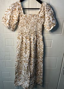 Floral Print Midi Dress