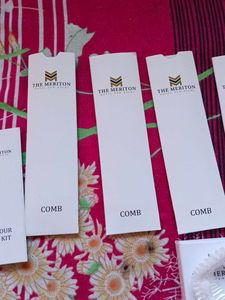 New Daily use products like comb, shaving kit, Den