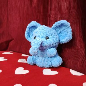 Crochet Mini Elephant Toy 🐘