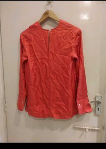 Elegant Coral Top